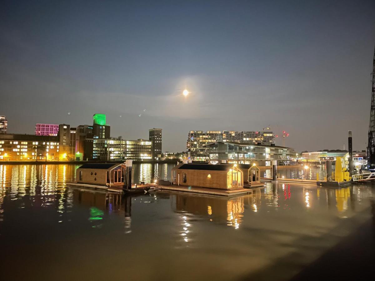 Wikkelboat Nr1 At Floating Rotterdam Rijnhaven Villa Exterior photo