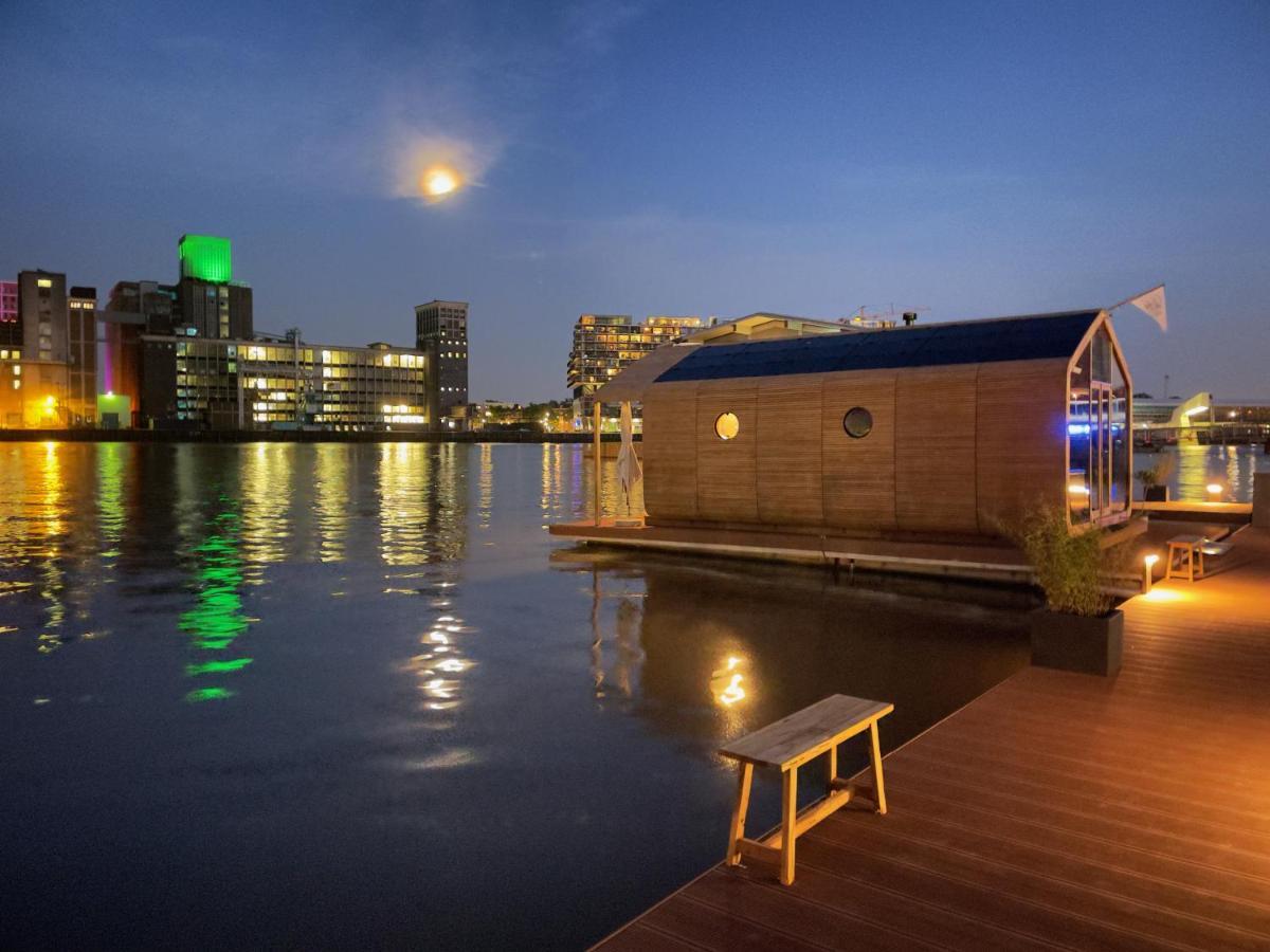 Wikkelboat Nr1 At Floating Rotterdam Rijnhaven Villa Exterior photo